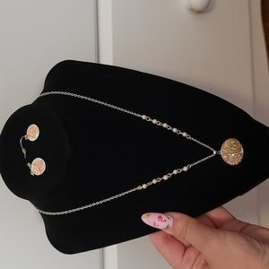 Avon Necklace and Earrings